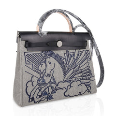 Herbag Zip Pegase Pop PM 31 Toile / Vache Hunter Leather Special Edition