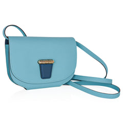 Convoyeur Mini Blue Atoll / Blue Colvert Swift Gold Hardware New