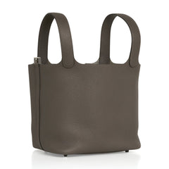 Picotin Lock 22 Bag MM Etain Palladium Hardware