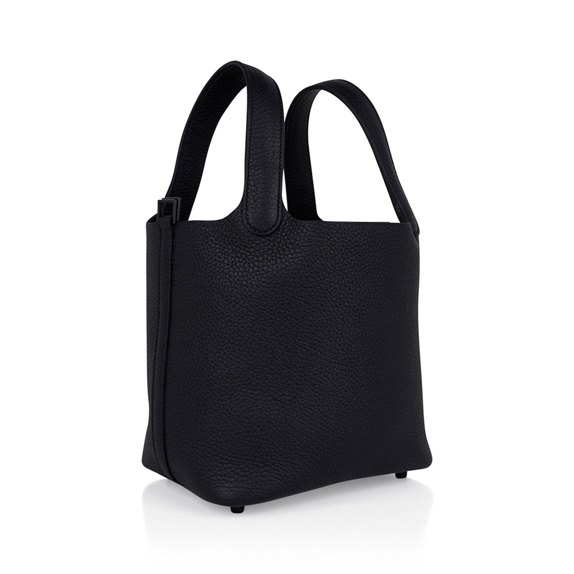 So Black Picotin Lock 18 Tote Bag Limited Edition