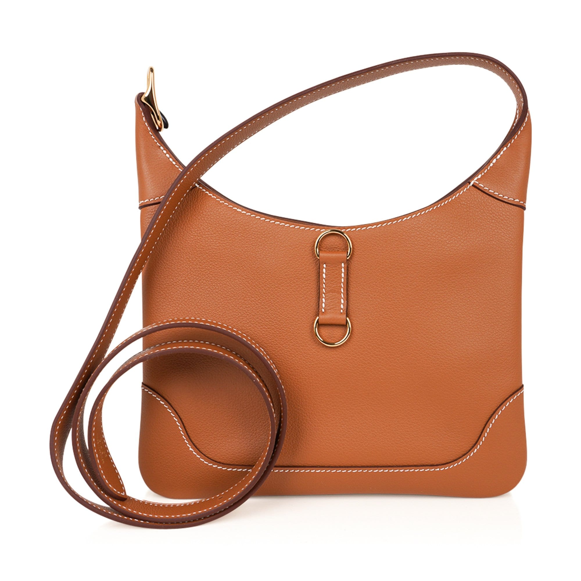 Trim Duo 24 Bag Gold Evercolor Leather with Gold Hardware